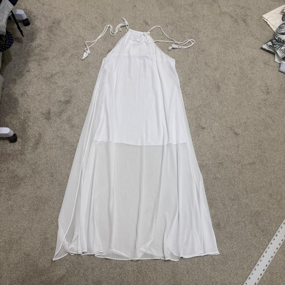 Show me Your Mumu medium adjustable halter tie sheer dress SW 3123 - Picture 6 of 11